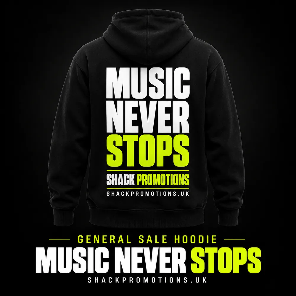 Music Never Stops Hoodie