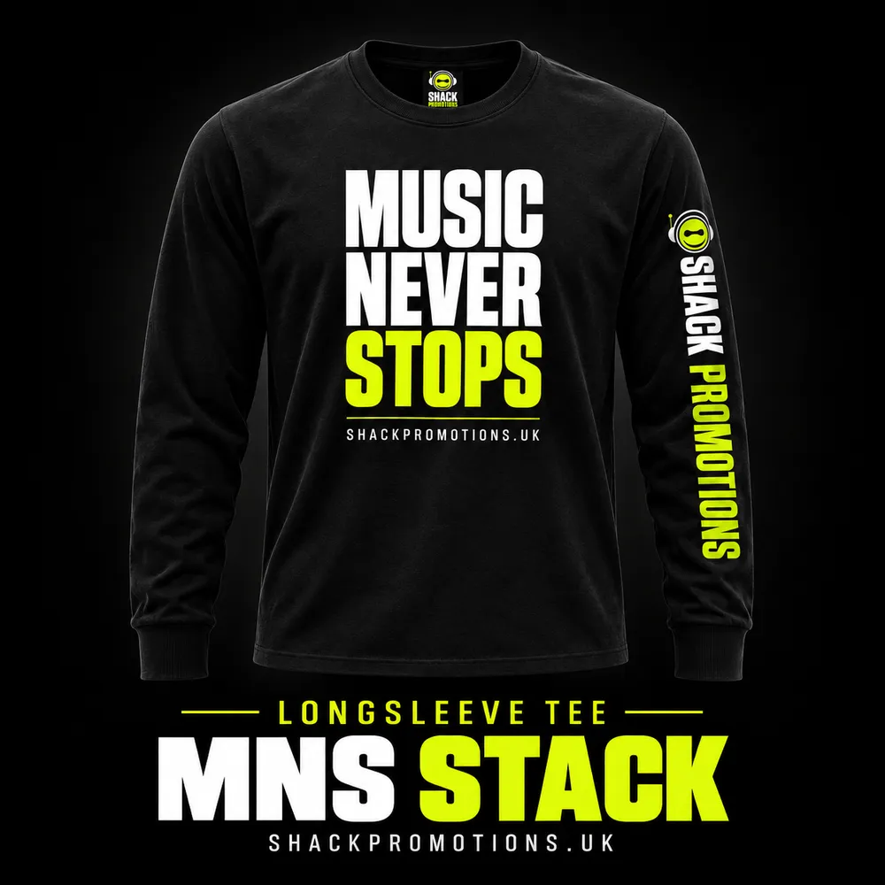 Music Never Stops Longsleeve