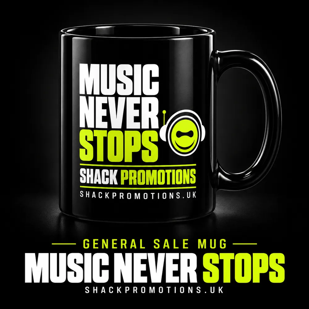 Music Never Stops Mug
